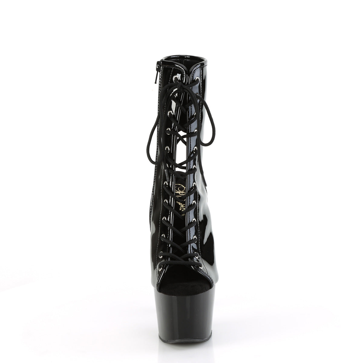 Pleaser   ADORE-1016 BLK PAT/BLK
