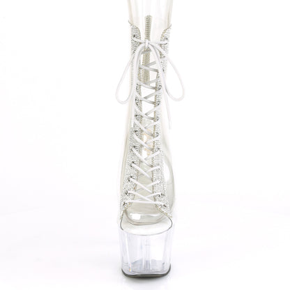 Pleaser Damen Knöchelstiefel ADORE-1016c-2 CLR-RS / CLR