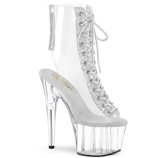 Pleaser Damen Knöchelstiefel ADORE-1016c-2 CLR-RS / CLR