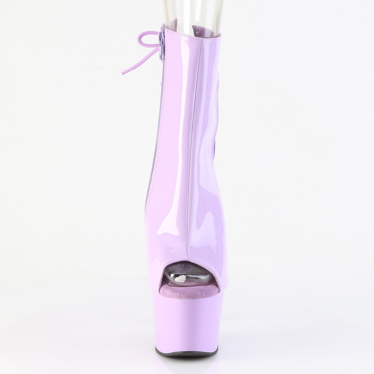 Pleaser Women's Platform Shoes ADORE-1018 Lavender Pat/Lavender