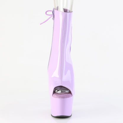 Pleaser Women's Platform Shoes ADORE-1018 Lavender Pat/Lavender