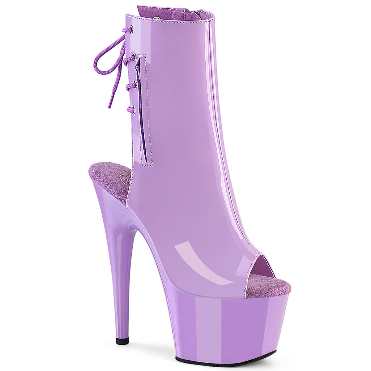 Pleaser Women's Platform Shoes ADORE-1018 Lavender Pat/Lavender