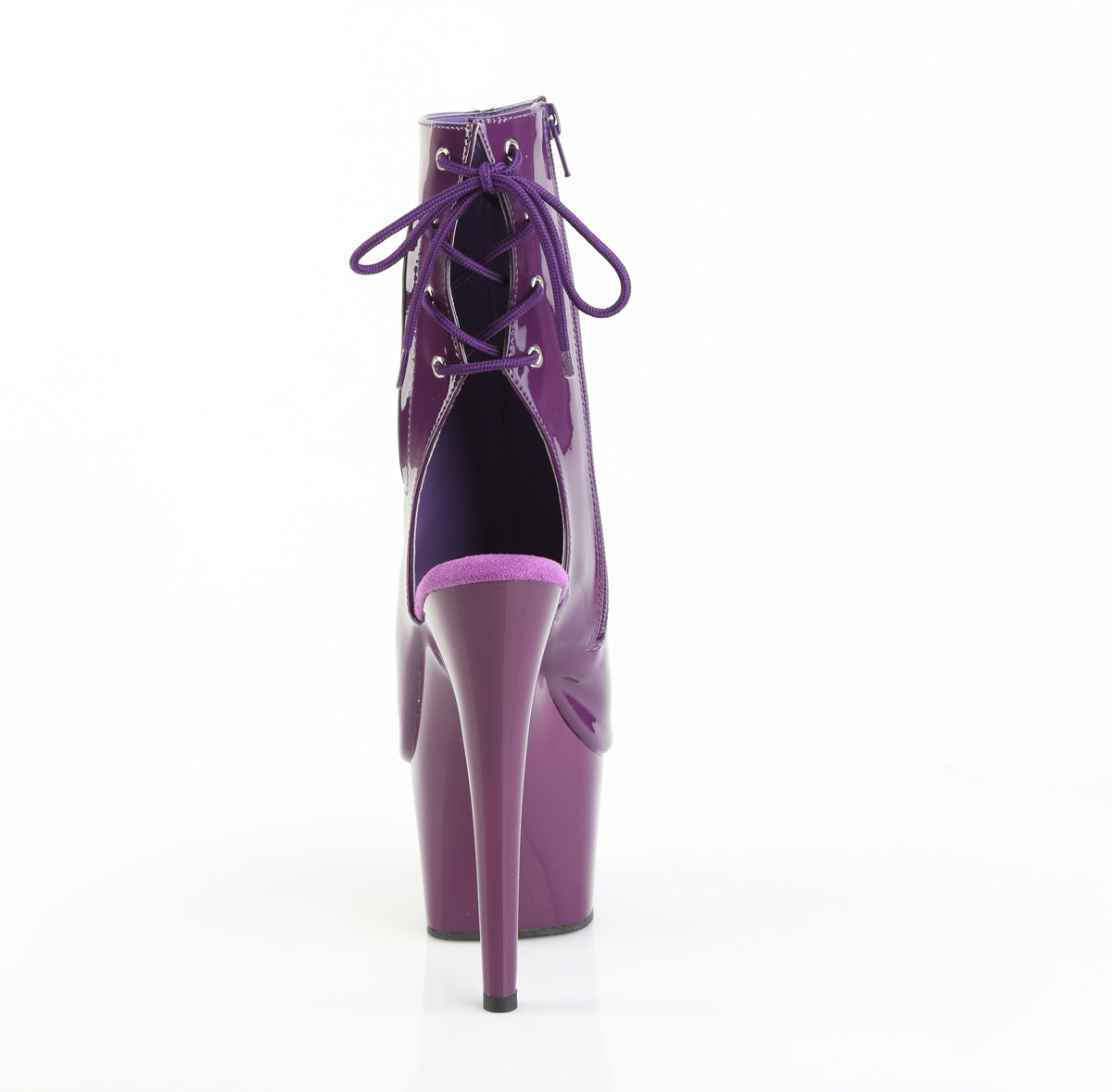 Pleaser Women's Platform Shoes ADORE-1018 Purple Pat/Purple
