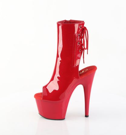 Pleaser Women's Platform Shoes ADORE-1018 Red Pat/Red