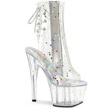 Pleaser  Stiefeletten ADORE-1018C-2 CLR TPU / CLR