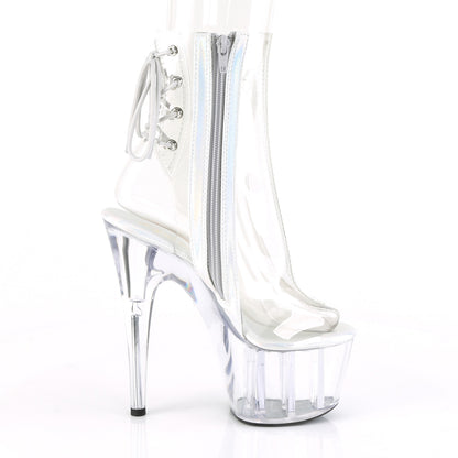 Pleaser Damen Knöchelstiefel ADORE-1018c CLR / CLR