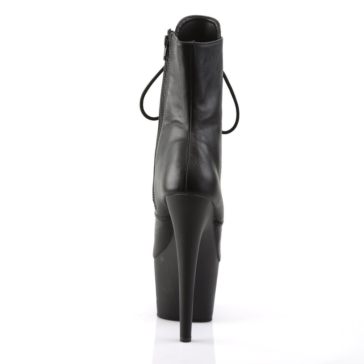 Pleaser Damen Knöchelstiefel ADORE-1020 BLK-Leder / BLK