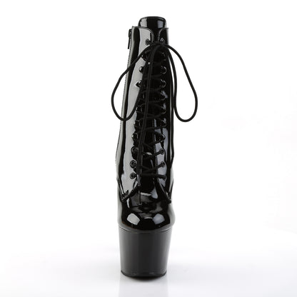 Pleaser Damen Knöchelstiefel ADORE-1020 blk pat / black