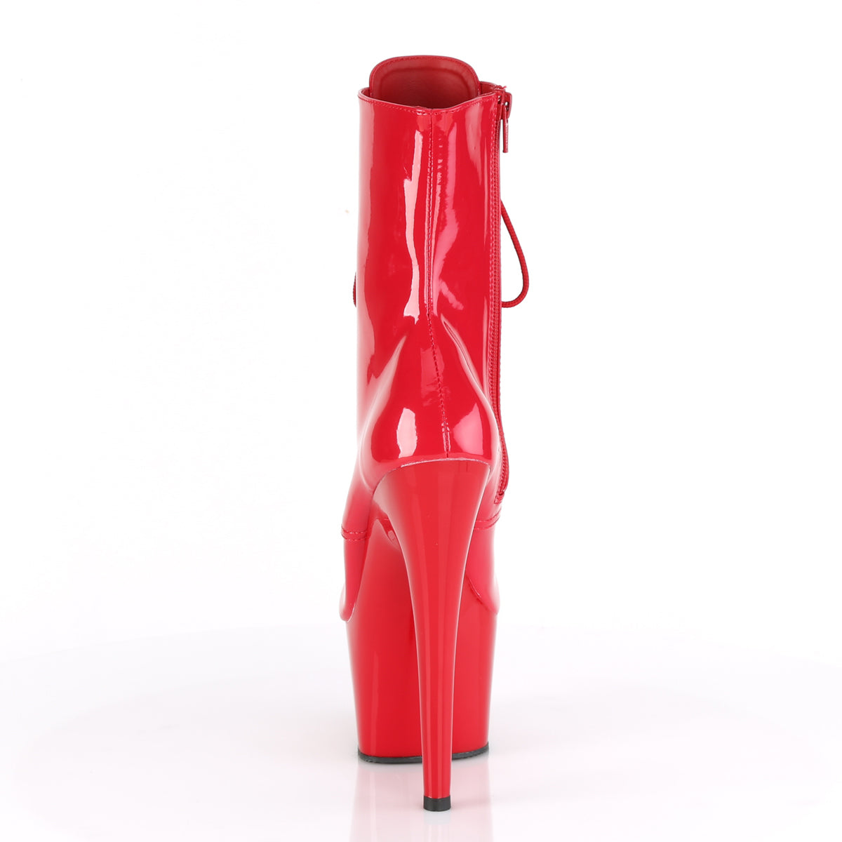 Pleaser Damen Knöchelstiefel ADORE-1020 rot pat / rot