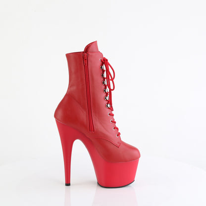Pleaser   ADORE-1020 Red Faux Leather/Red Matte
