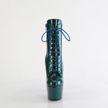 Pleaser   ADORE-1020GP Teal Glitter Pat/M