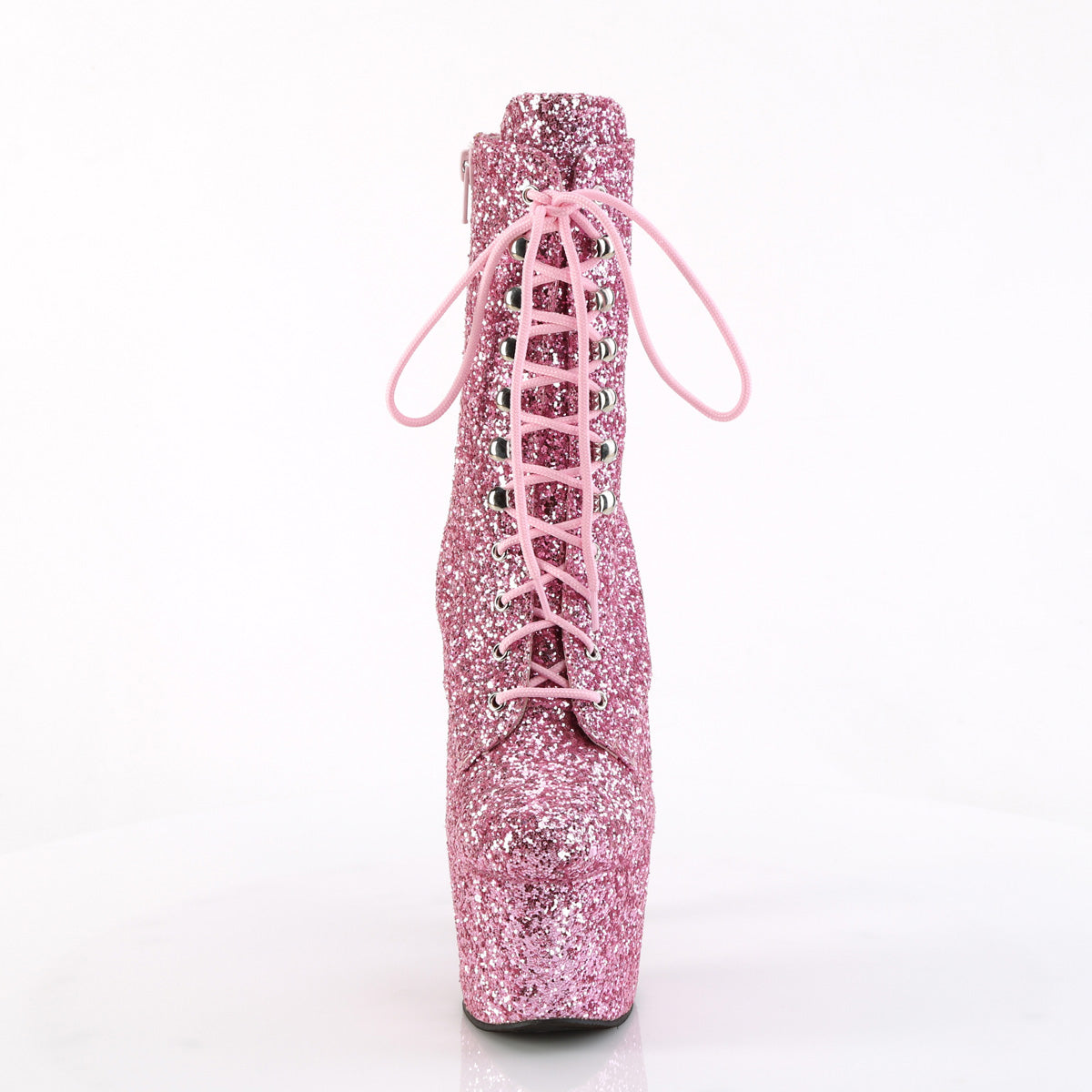 Pleaser  Stiefeletten ADORE-1020 GWR B. Pink Glitter/b. Rosa Glitzer
