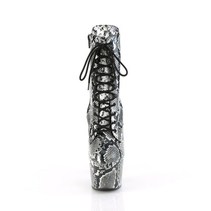 Pleaser   ADORE-1020SPWR BLK Schlangendruck/BLK Schlangendruck