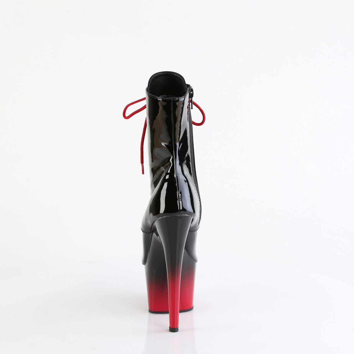 Pleaser   ADORE-1021BR-H Blk Pat/Blk-Red
