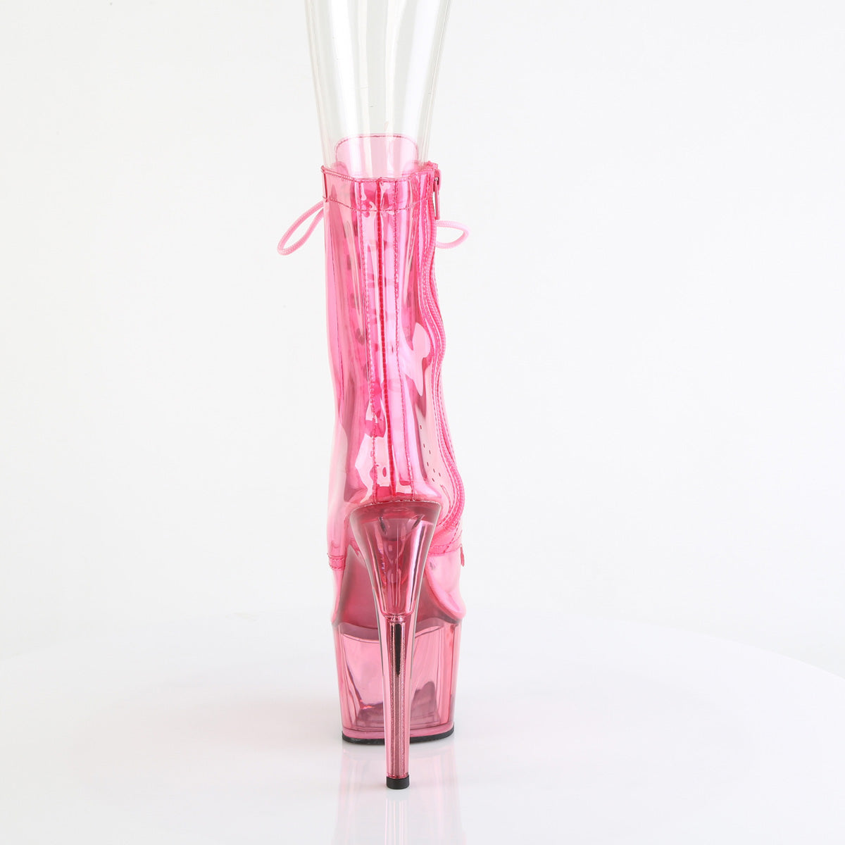 Pleaser   ADORE-1021C-T B. Pink Translucent PVC/B.G. Pink Tinted