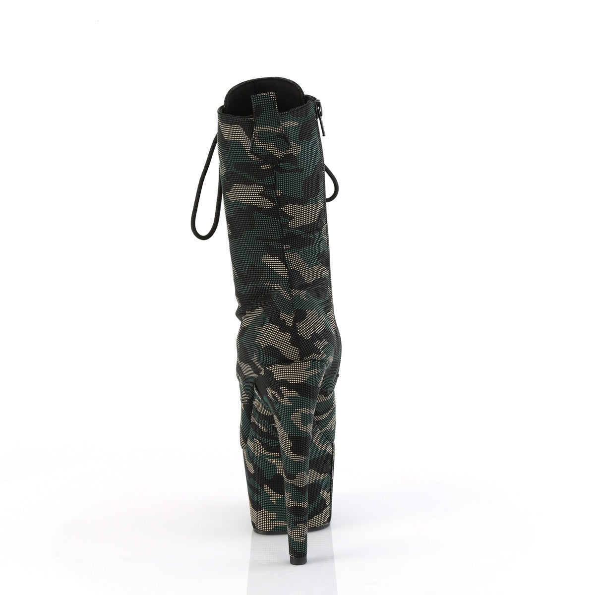 Pleaser   ADORE-1040CMD Grüne Camo Faux Leder/Grün Camo Faux Leder