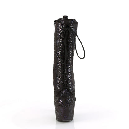 Pleaser   ADORE-1040SPF BLK Oil Slick MET. Schlangendruckstoff/m