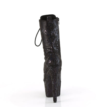 Pleaser   ADORE-1040SPF BLK Oil Slick MET. Schlangendruckstoff/m