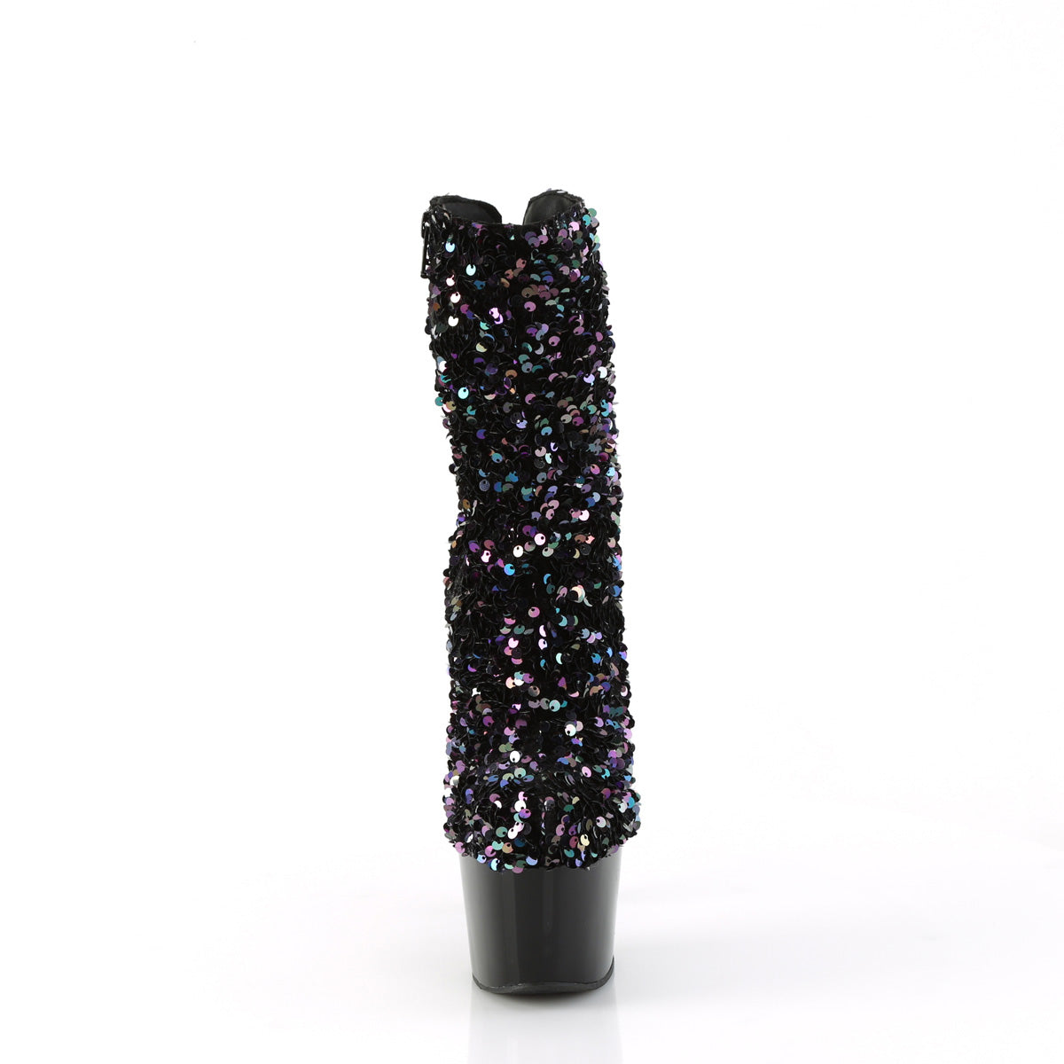 Pleaser   ADORE-1042SQ BLK Multi -Sequins/BLK