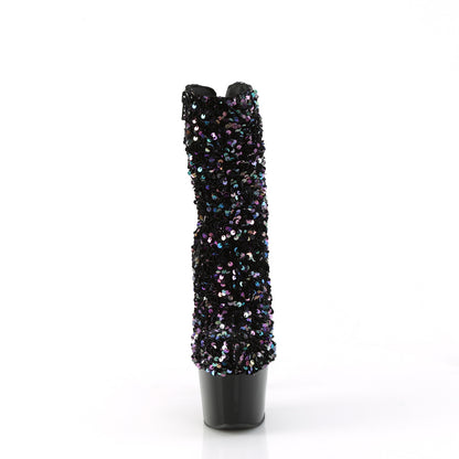 Pleaser   ADORE-1042SQ BLK Multi -Sequins/BLK
