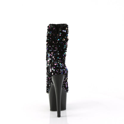 Pleaser   ADORE-1042SQ BLK Multi -Sequins/BLK