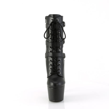 Pleaser   ADORE-1043 BLK Faux Leder/Matching