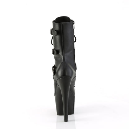Pleaser   ADORE-1043 BLK Faux Leder/Matching
