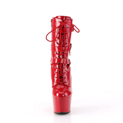 Pleaser   ADORE-1043 Red Pat/Red Pat