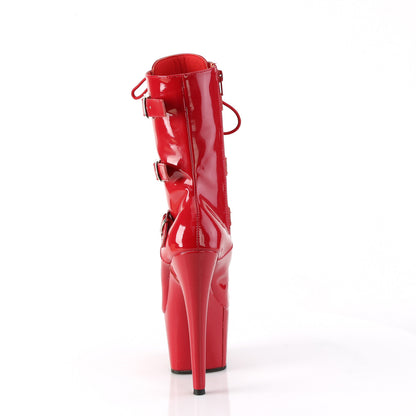 Pleaser   ADORE-1043 Red Pat/Red Pat