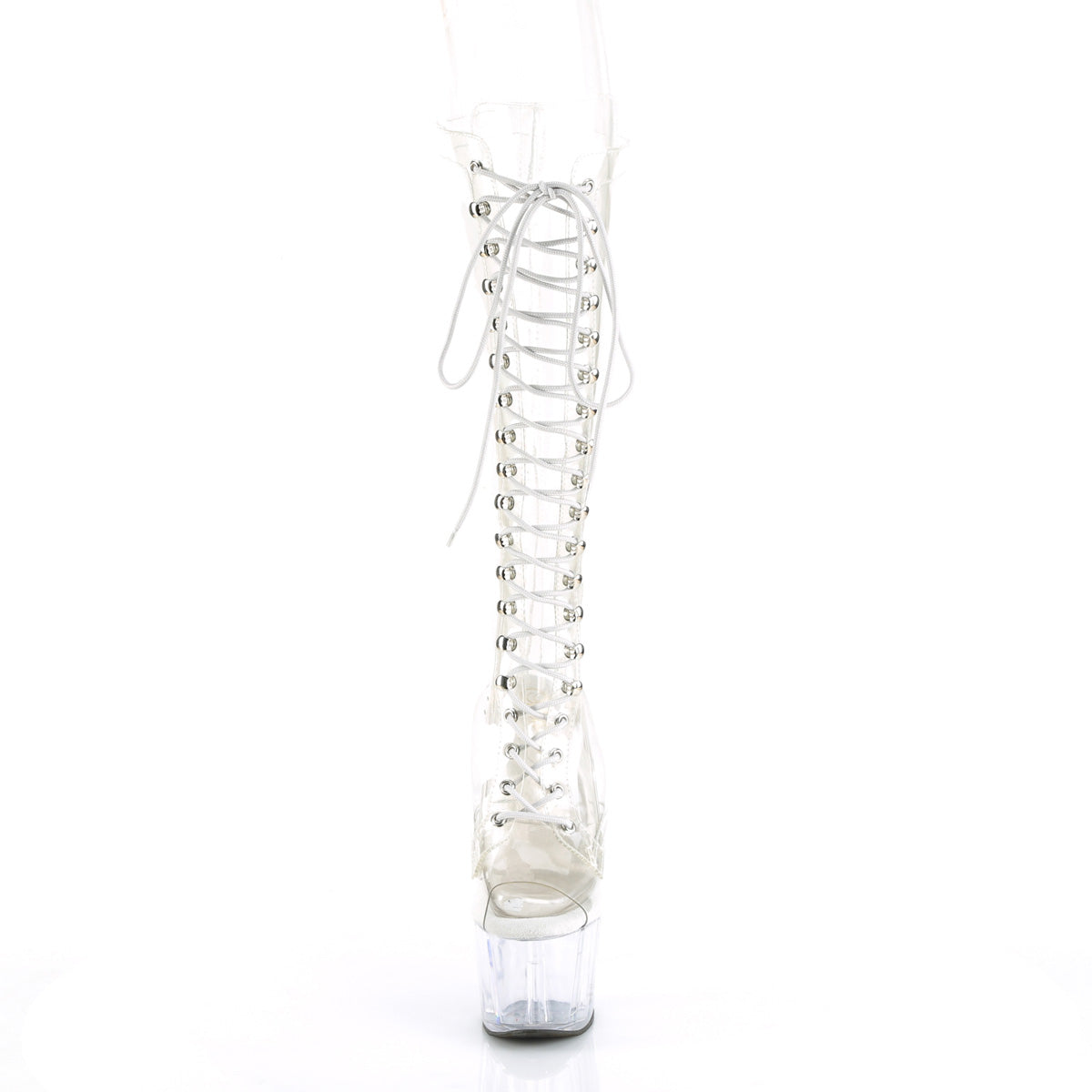 Pleaser Womens Boots. ADORE-2021c CLR / CLR