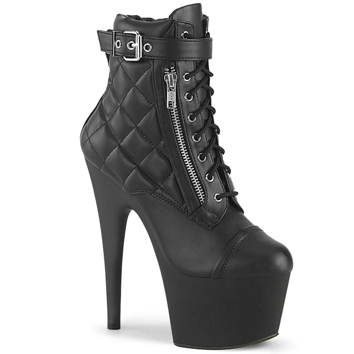 Pleaser   ADORE-700-05 BLK Kunstleder/BLK Matte