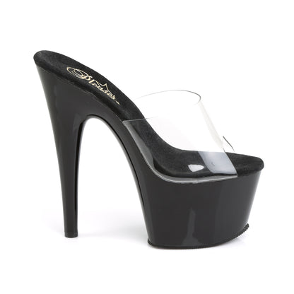 Pleaser Damen Sandalen ADORE-701 CLR / BLK