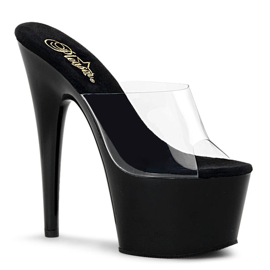 Pleaser Damen Sandalen ADORE-701 CLR / BLK