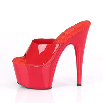 Pleaser Damen Sandalen ADORE-701n rot (geleelelig) tpu / rot
