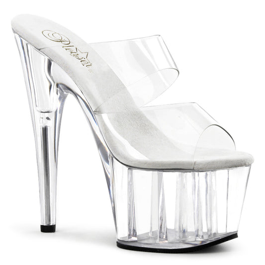 Pleaser Womens Sandals ADORE-702 Clr/Clr