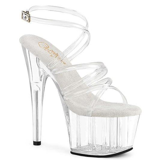 Pleaser Women's Platform Shoes ADORE-706 Clr/Clr