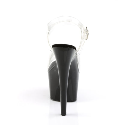 Pleaser Damen Sandalen ADORE-708 CLR / BLK