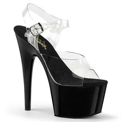 Pleaser Damen Sandalen ADORE-708 CLR / BLK