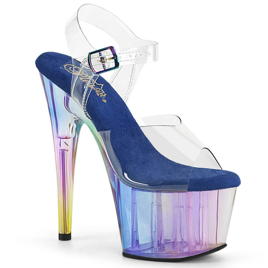 Pleaser   ADORE-708HT CLR/Blue Multi getönt
