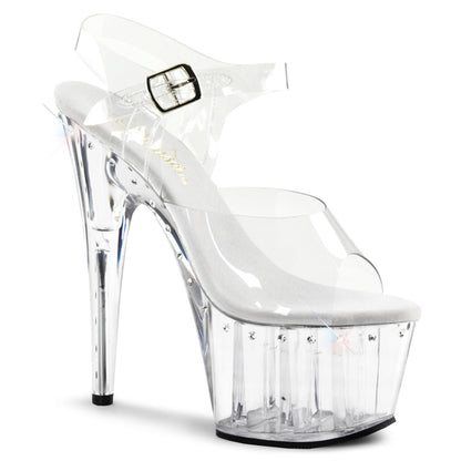 Pleaser Damen Sandalen ADORE-708LS CLR / CLR