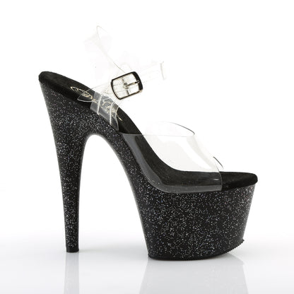 Pleaser Damen Sandalen ADORE-708mg CLR / BLK