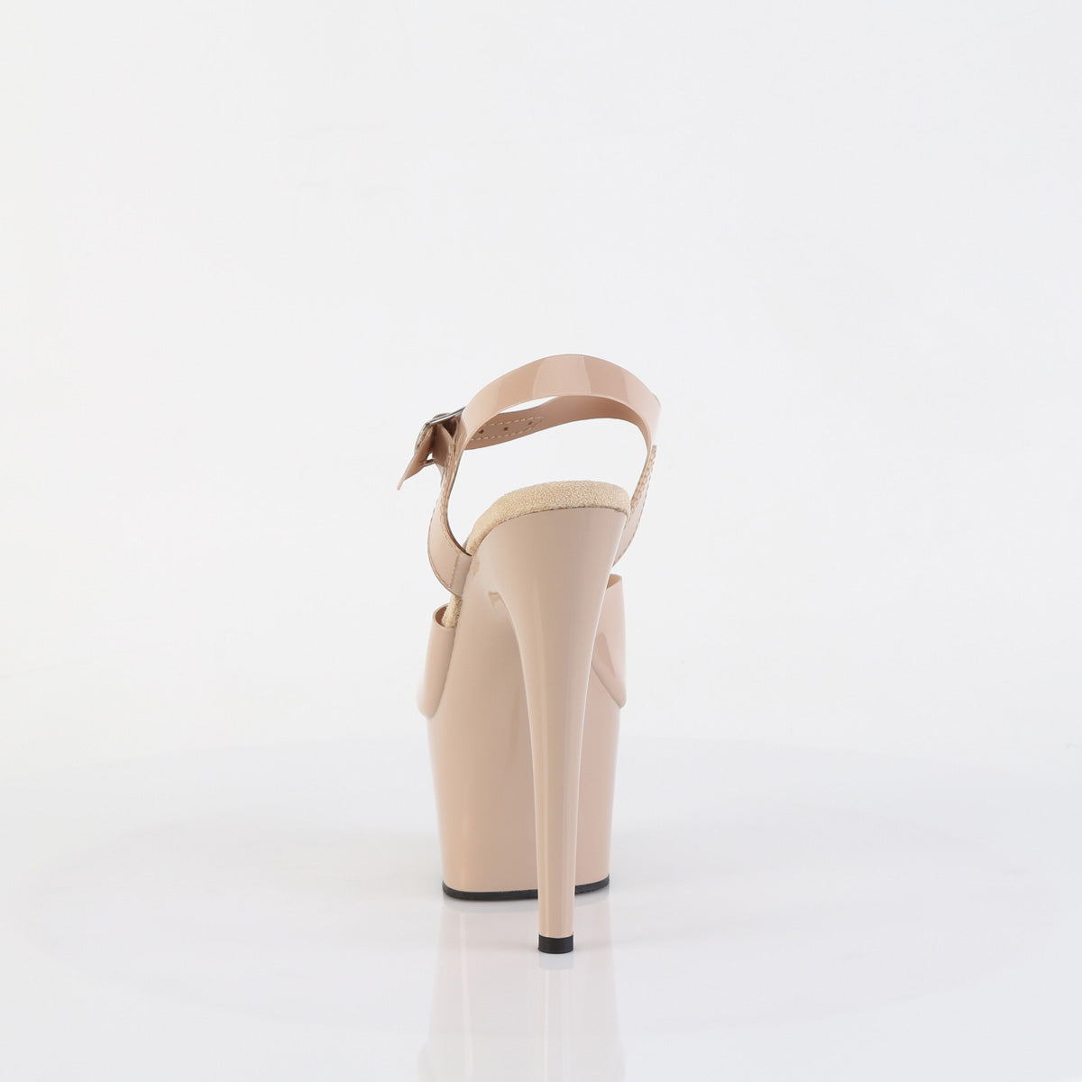 Pleaser Damen Sandalen ADORE-708n Creme (Gelee-ähnliche) TPU / Creme