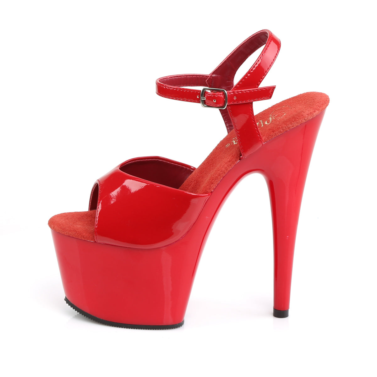 Pleaser Damen Sandalen ADORE-709 rot / rot