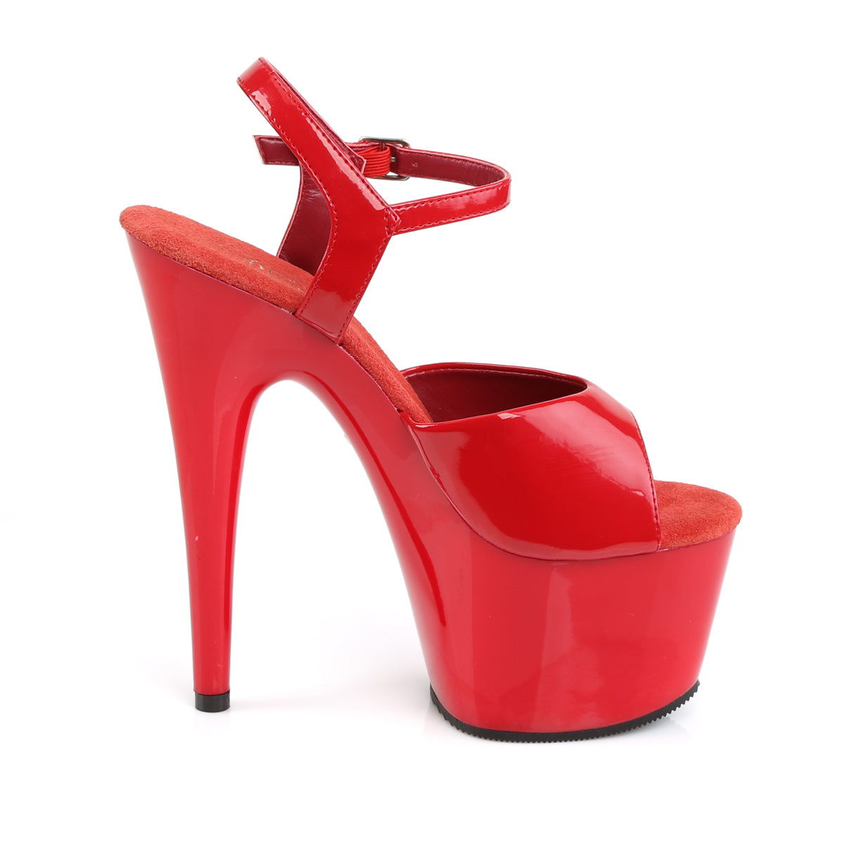 Pleaser Damen Sandalen ADORE-709 rot / rot