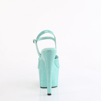 Pleaser   ADORE-709GP Aqua Glitter Pat/M.