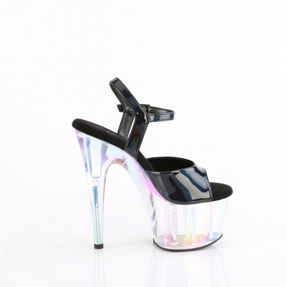 Pleaser   ADORE-709HT Blk Holo/Holo Tinted