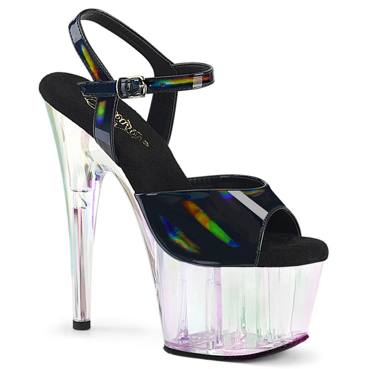 Pleaser   ADORE-709ht blk Holo/Holo getönt