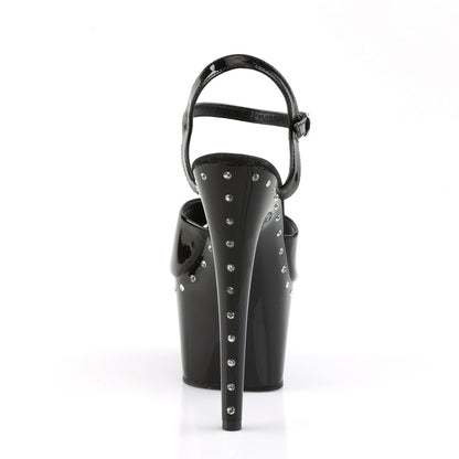 Pleaser Damen Sandalen ADORE-709LS BLK / BLK