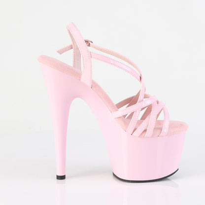 Pleaser Women's Platform Shoes ADORE-713 B. Pink Pat/B. Pink