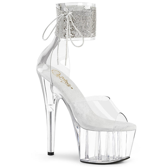 Pleaser Damen Sandalen ADORE-724RS CLR / CLR